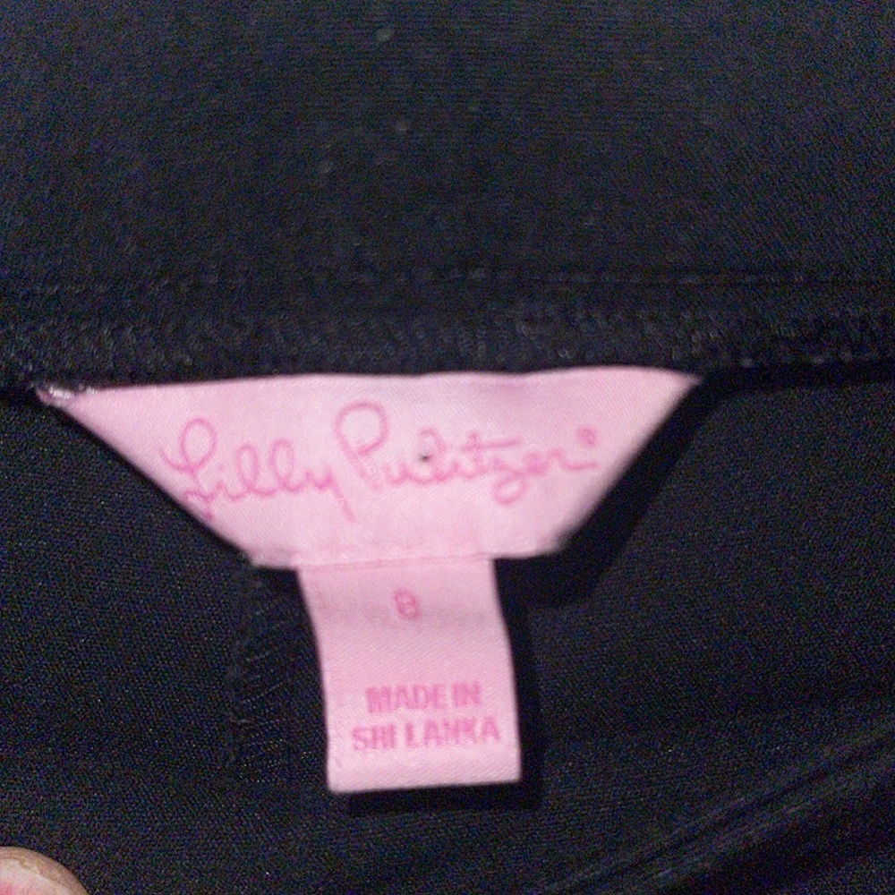 Lilly Pulitzer navy dress slacks - size 8. L - Picture 3 of 6